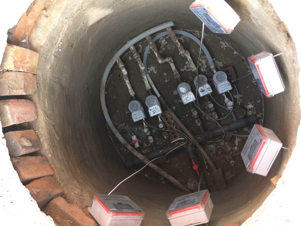 分體式物聯網水表安裝圖示1